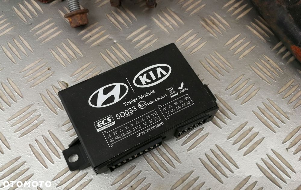 hak holowniczy kula belka wiązka moduł haka KIA CARENS IV 4 2013-2019 - 3