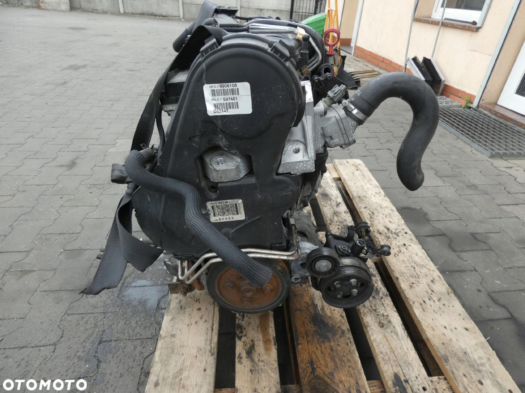 D5244T4 Silnik Słupek Z Osprzętem Paliwowym 2.4 D Volvo V70 Iii D5 05-09 - 4
