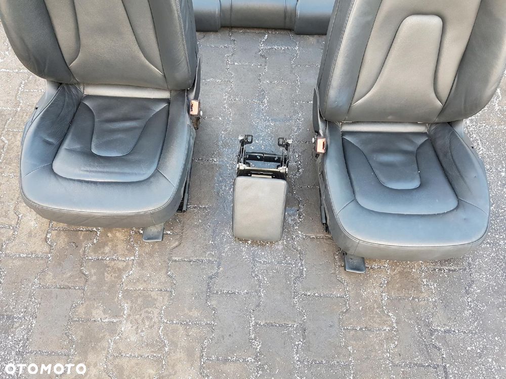 AUDI A4 B8 LIFT SEDAN FOTELE KANAPA SKÓRZANE - 6