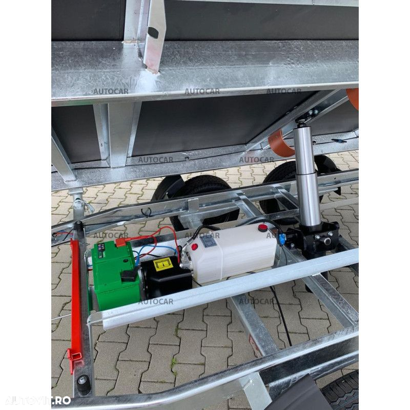 Autocar Remorca basculabila pe trei parti Debon pana la 3500 kg - 7