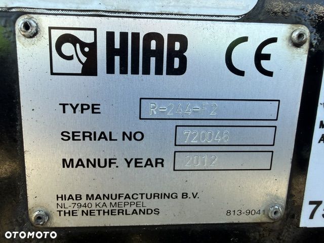 Palfinger HDS HIAB XS244 EP3 3wysuwy sterowanie radiowe silnik na naczepe - 20