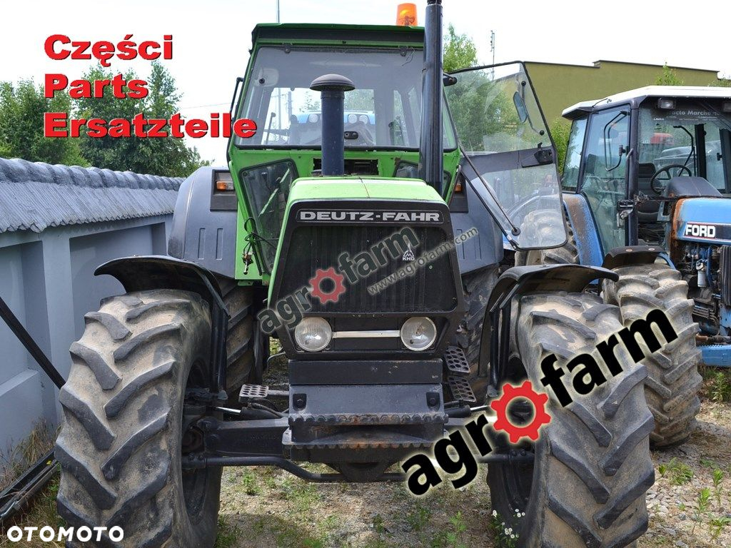 Deutz DX 145 części, skrzynia biegów, silnik, oś - 2