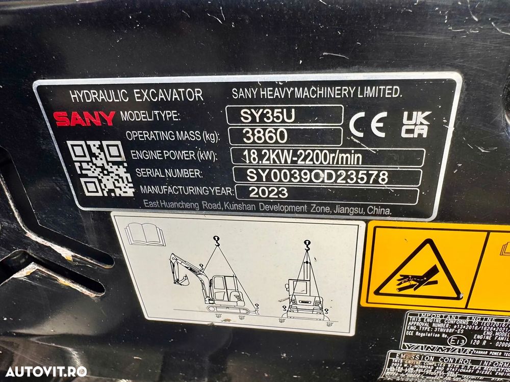 Sany SY35U - 12