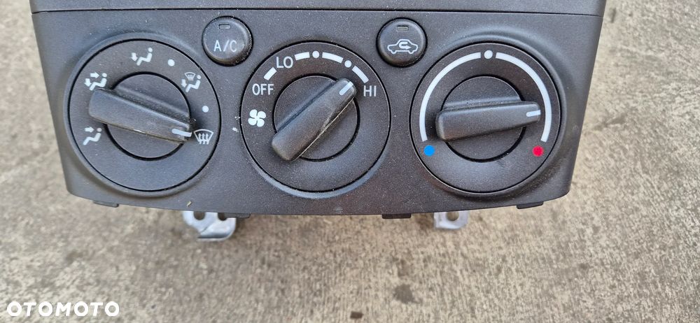 Radio CD panel nawiewu klimatyzacji manualny Toyota Avensis T25 lift 2007r 86120-05110 - 3