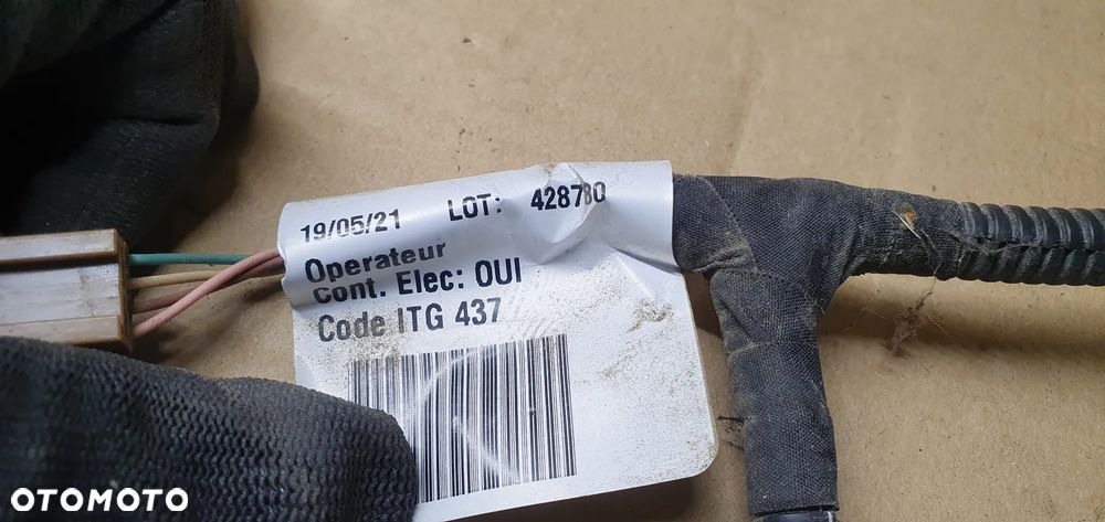 Wiązka instalacja czujników PDC tył tylna 2 czujniki Opel Vivaro B Trafic III 240157673R - 11