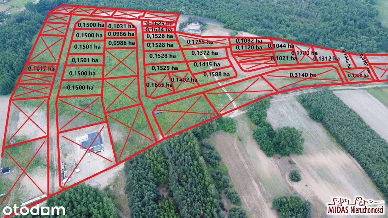 Działki blisko Włocławka