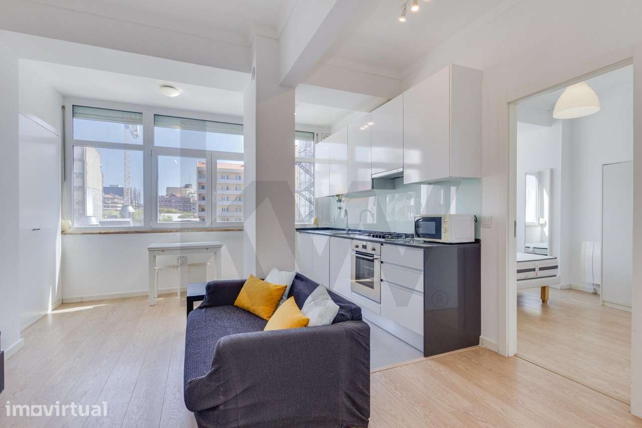 Apartamento T1 mobilado e equipado – Av. da República, Lisboa - Grande imagem: 5/27