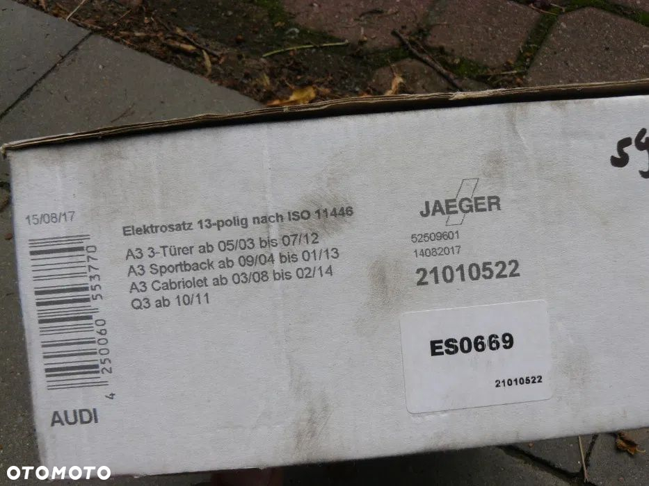Audi A3/Q3 wiązka elektryczna moduł Erich Jaeger 150 ZŁ TANIEJ - 3