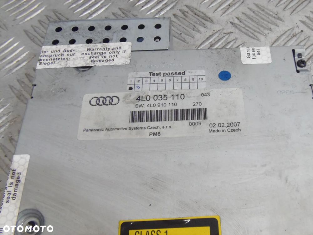 ZMIENIARKA CD 4L0035110 AUDI Q7 4L - 2