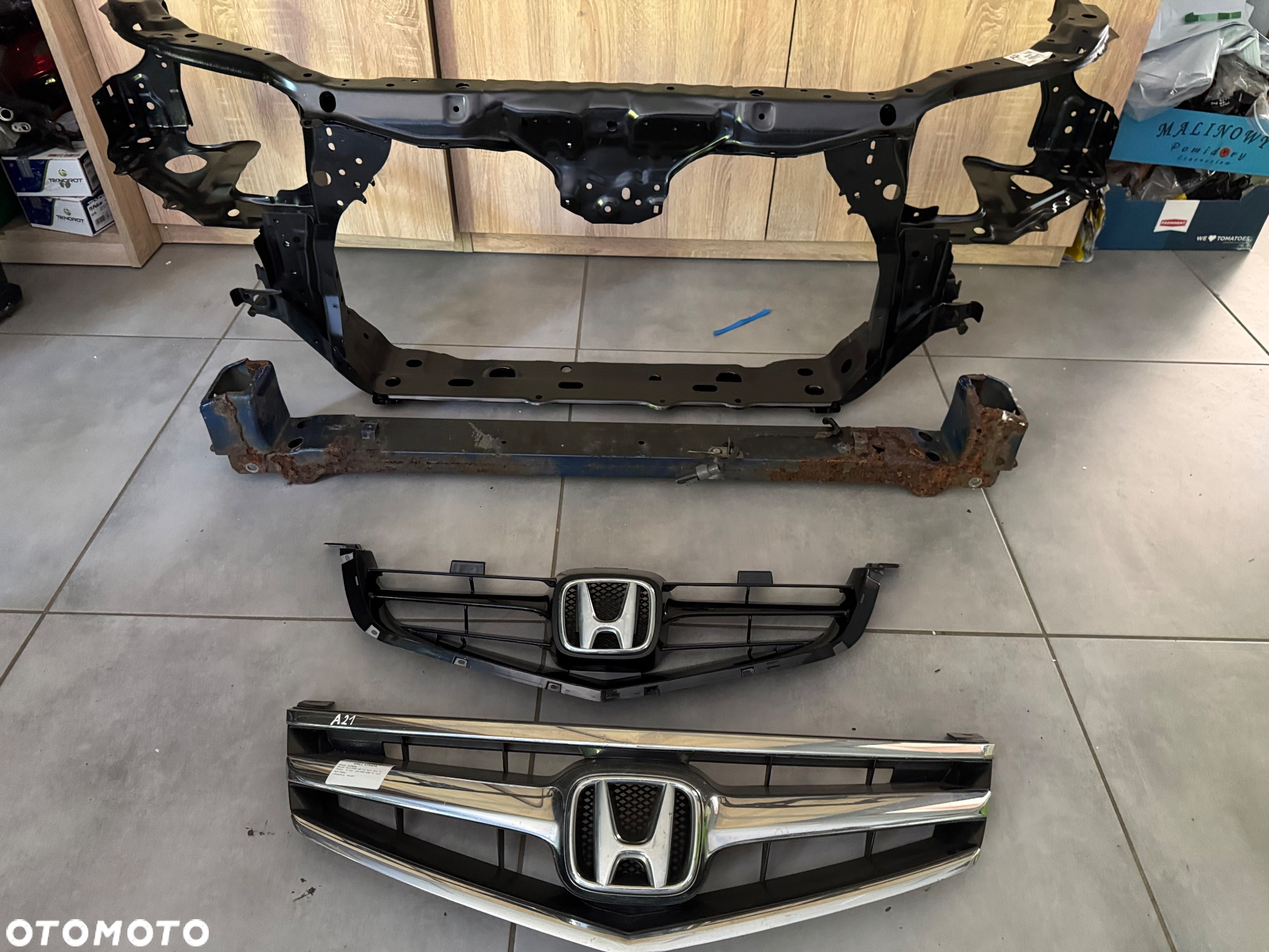 Honda Accord VII pas przód wzmocnienie - 8