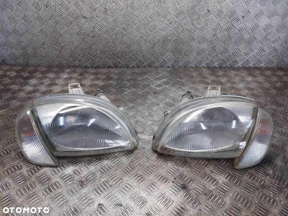 LAMPA LEWY PRZÓD + PRAWY PRZÓD + KIERUNKOWSKAZY FIAT SEICENTO LIFT - 1