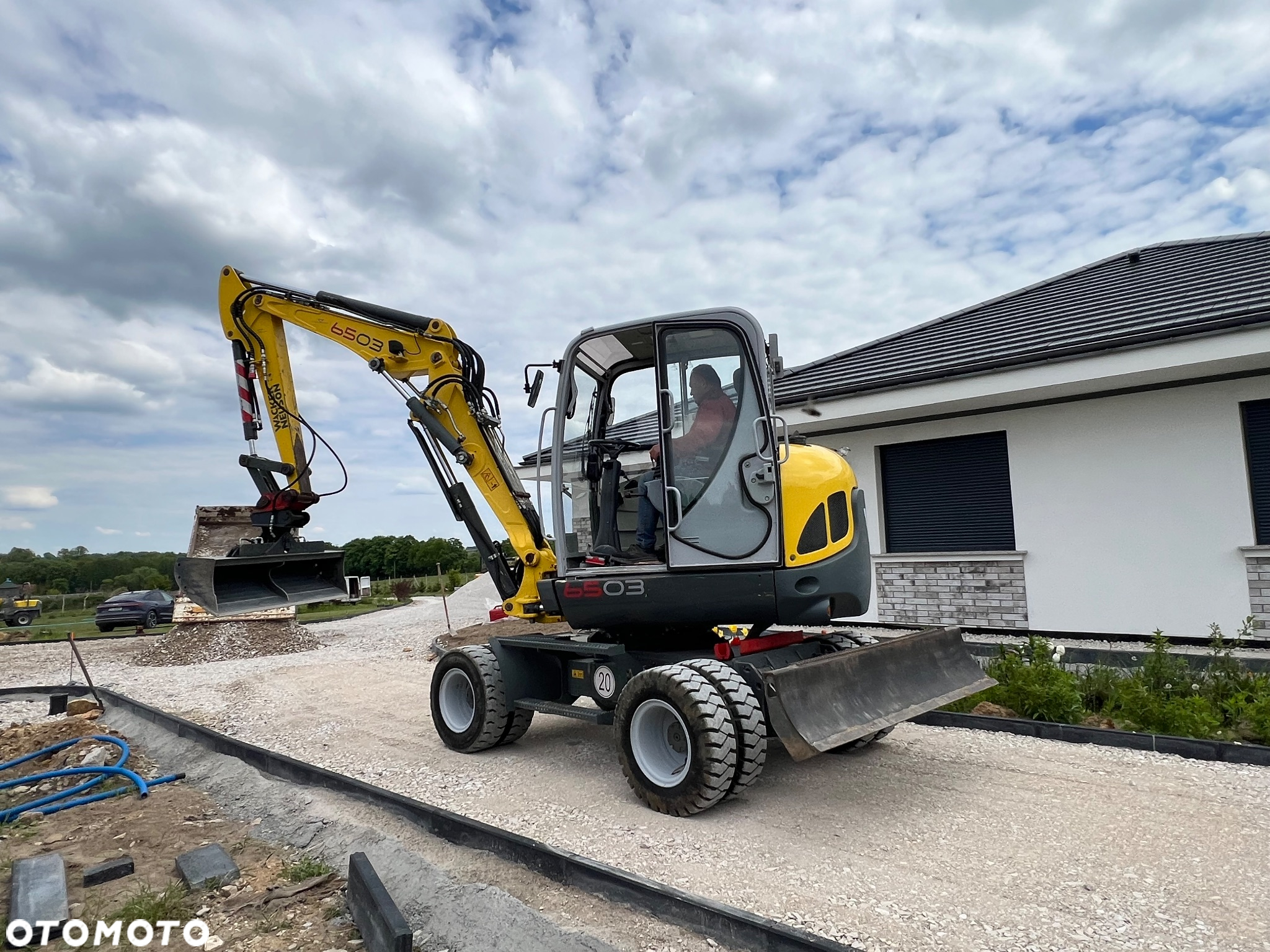 Wacker Neuson Mini KOPARKA KOŁOWA WACKER NEUSON 6503 WD 5,8t Długie ramie 3xłamane Dodatkowa hydraulika SZYBKA SKRĘTNA 2x łyżki Wiertnica skarpowa hydrauliczna Yanmar 2009r 3060mth - 19