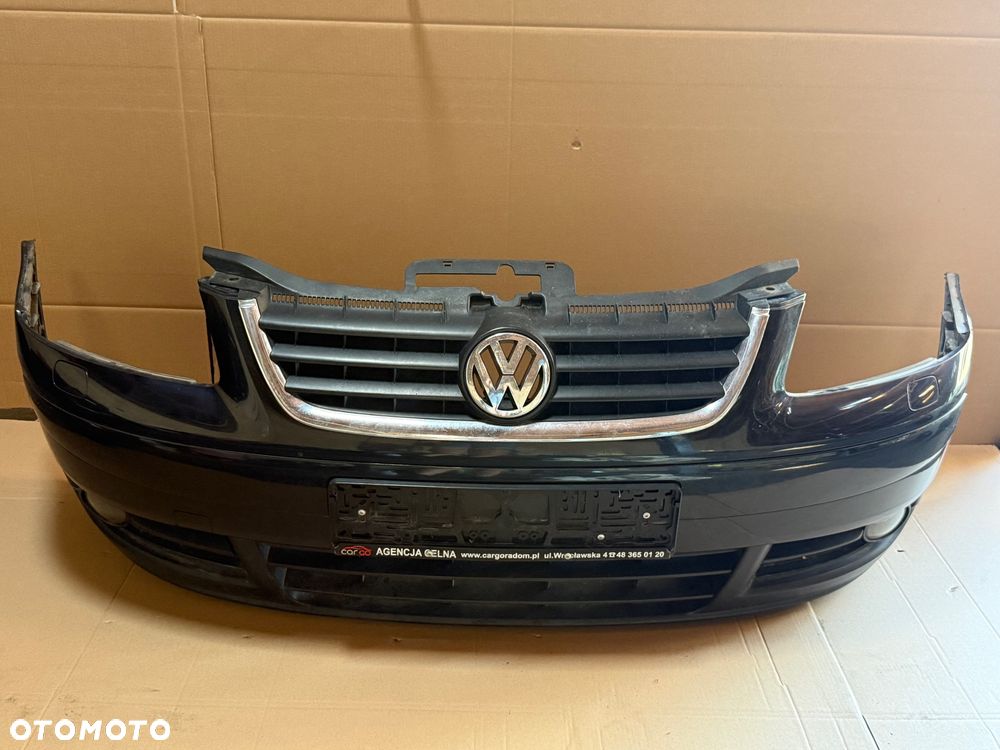 ZDERZAK PRZEDNI VW TOURAN I 03-07 CZARNY - 1