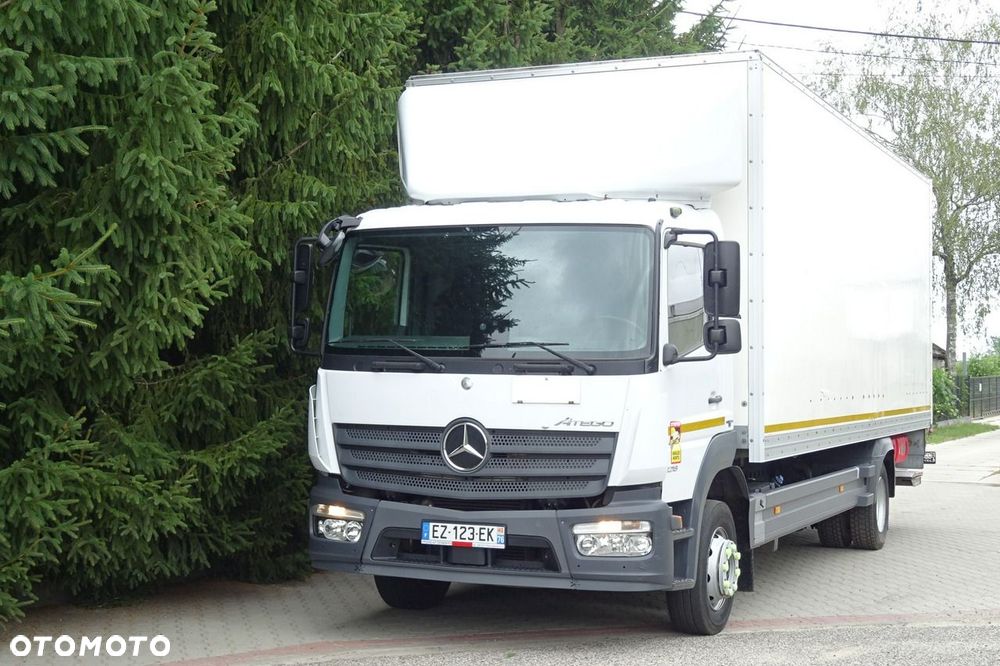 Mercedes-Benz Atego 1218 Euro6 tylko 323tys.km Kontener 18p winda Sprowadzony - 17
