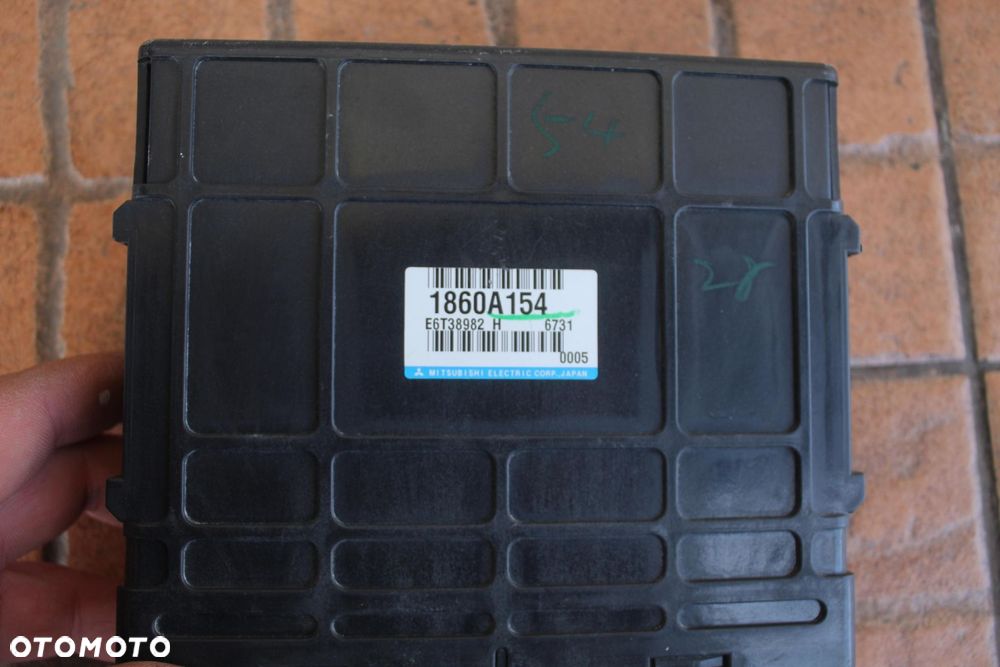 KOMPUTER STEROWNIK  SILNIKA MITSUBISHI OUTLANDER I 2.0 136KM 1860A154 - 4