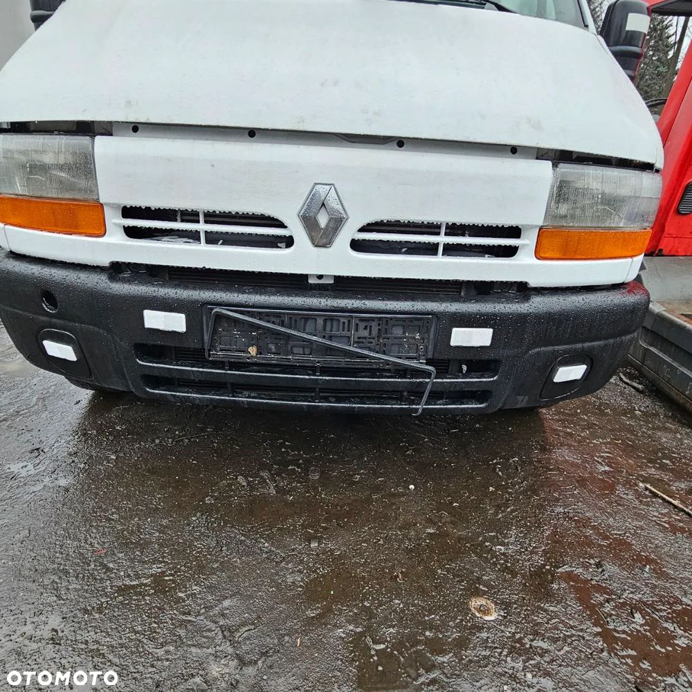 Renault Master II  (lak. 0389) pojazd na części: maska, zderzak, drzwi, szyby, lusterka, chłodnica - 10