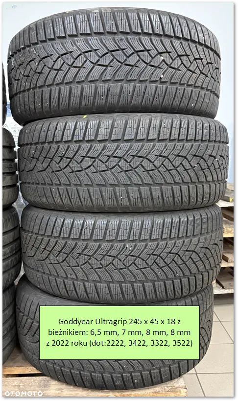 Opony zimowe Bridgestone i Goodyear - komplety - 1