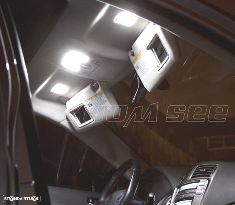 KIT COMPLETO 14 LAMPADAS LED INTERIOR PARA FIAT STILO 192 01-07 - 4