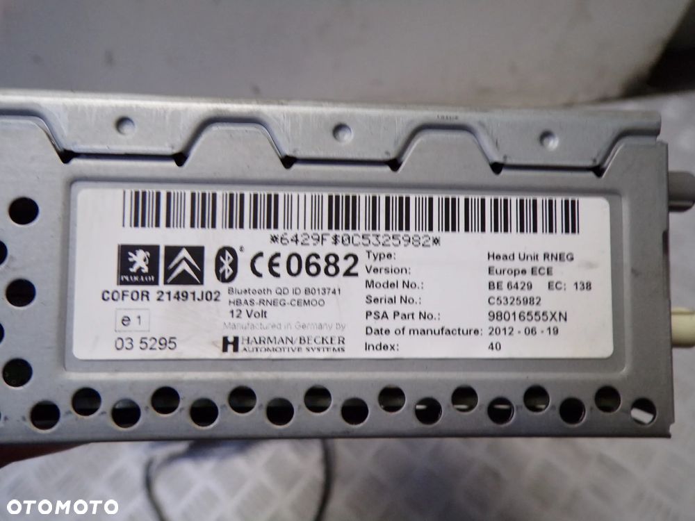 RADIO NAWIGACJA PEUGEOT 308 T7 LIFT - 4