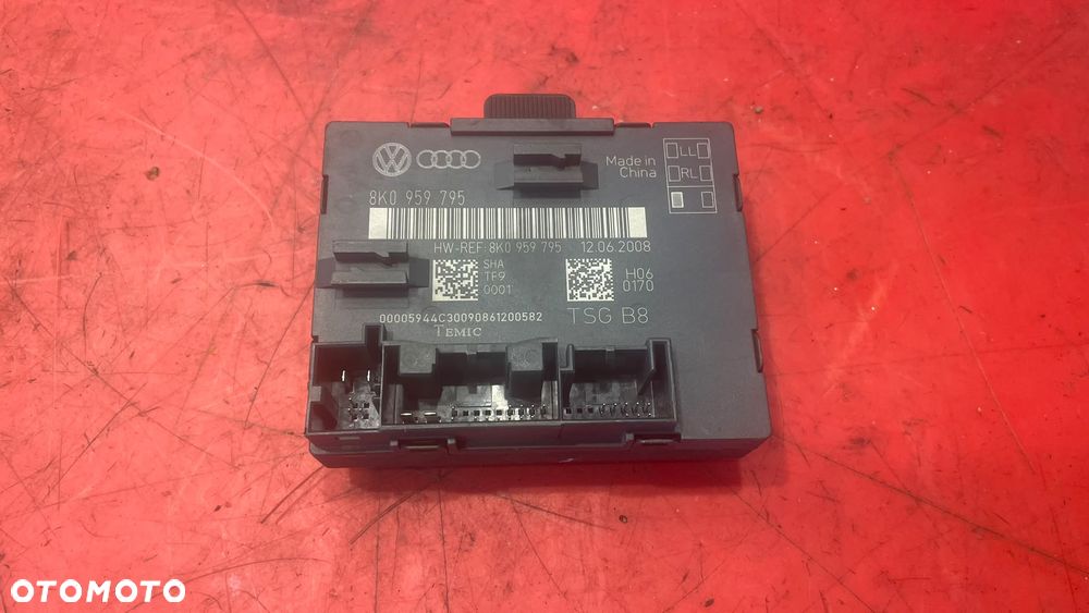 MODUŁ STEROWNIK DRZWI 8T0959792N AUDI A4 B8 LEWY TYŁ - 1