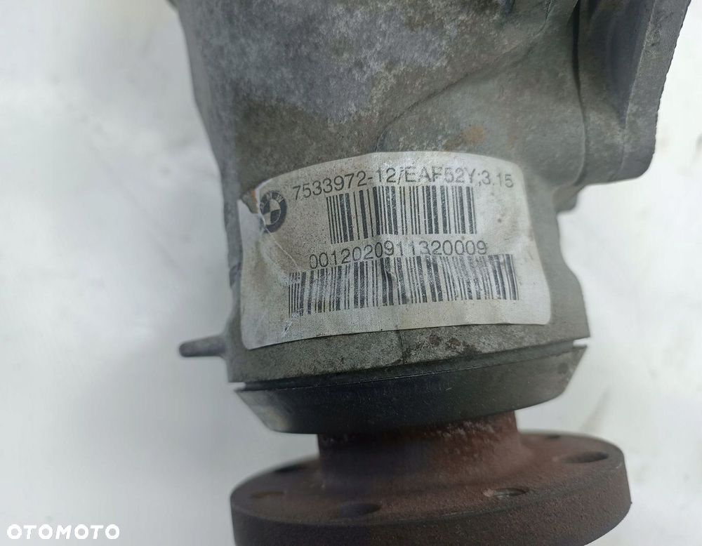 DYFER REDUKTOR MOST PRZEDNI BMW X1 E84 7533972 3.15 - 2