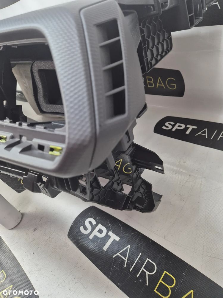 VW T7 DESKA ROZDZIELCZA KONSOLA KOKPIT PULPIT PODUSZKI AIRBAG AIR BAG PASY KIT SET - 15