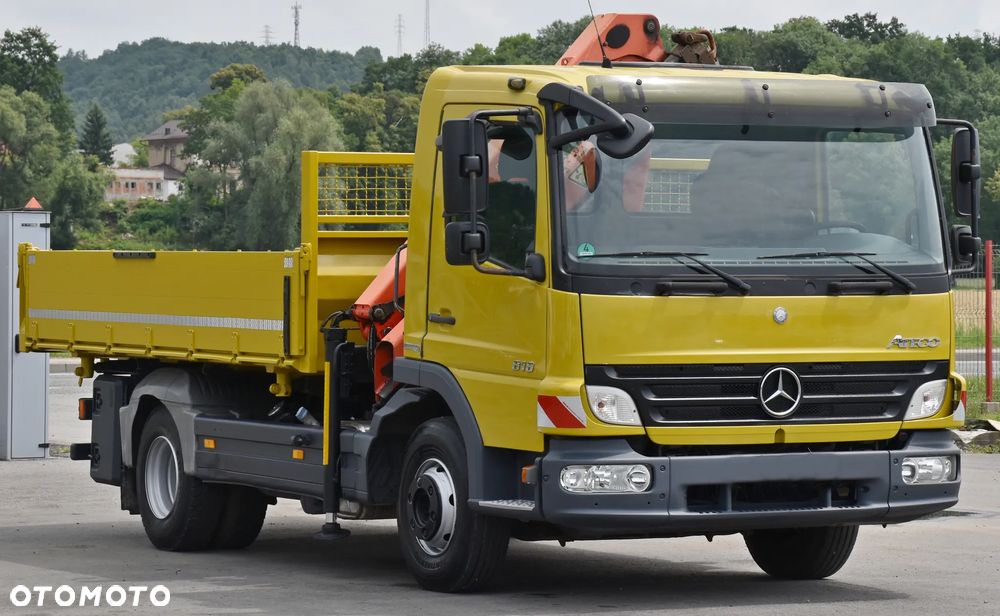 Mercedes-Benz Atego 818 * WYWROTKA 4,05 m + PK 6501 A * STAN BDB - 3
