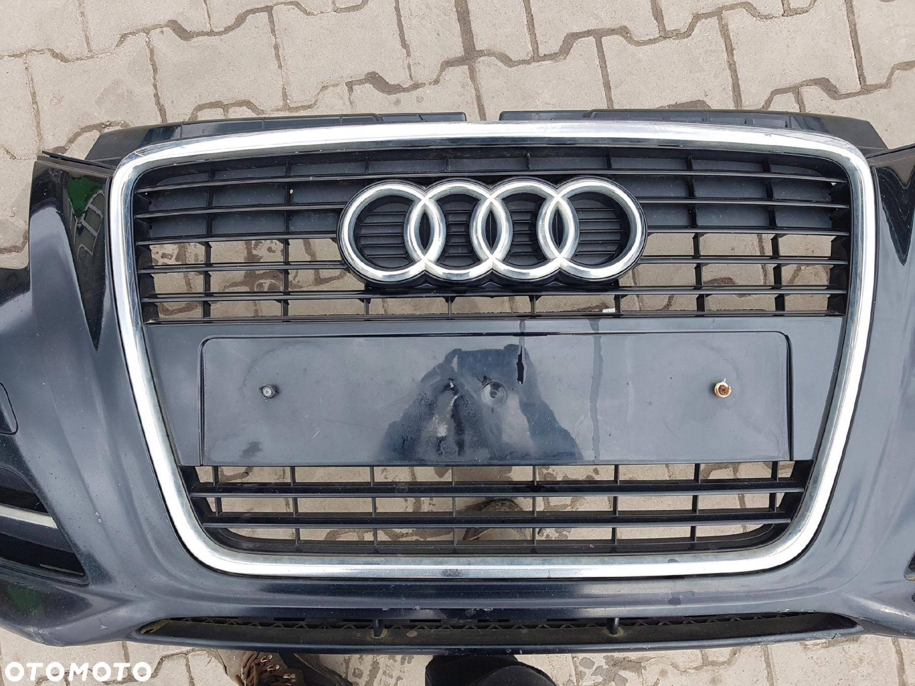 AUDI A3 8P LIFT 08-12r ZDERZAK PRZÓD GRILL LY9B - 5
