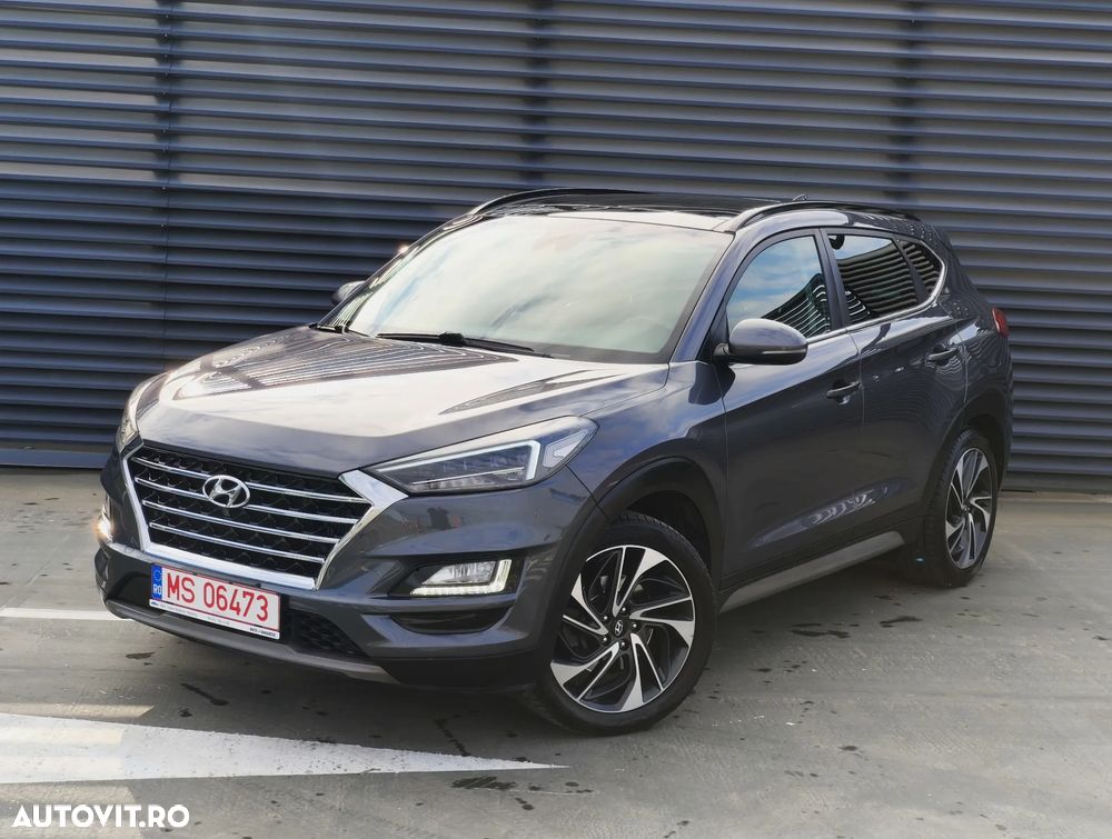 Hyundai Tucson blue 1.6 CRDi 4WD DCT Premium - 3