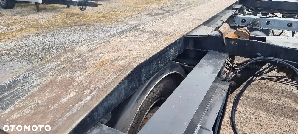 Huffermann 46.000zł netto PRZYCZEPA HAKOWIEC DO KONTENERÓW DO ZŁOMU 2016 ROK OPONY 90% ST.IDEALNY MOŻLIWOŚĆ TRANSPORTU - 6