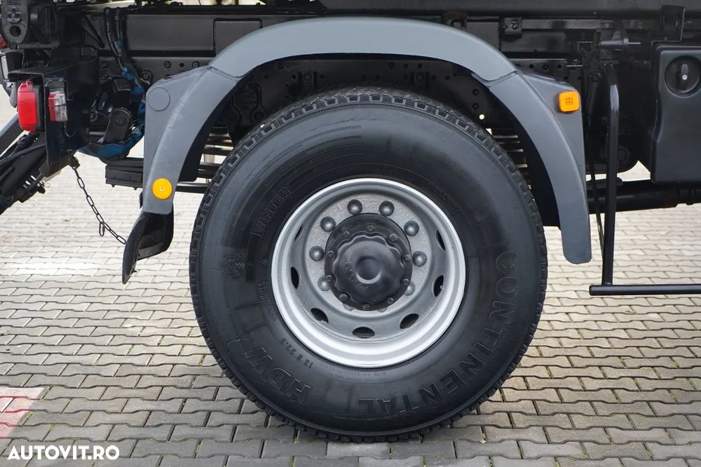 MAN TGA 18.360 / 4X4 / BASCULĂ CU 2 LATE / CLAPETĂ HIDRAULICĂ / LATERALĂ HIDRAULICĂ / SUPPORT FRONTAL / SPECIAL / MANUAL - 22