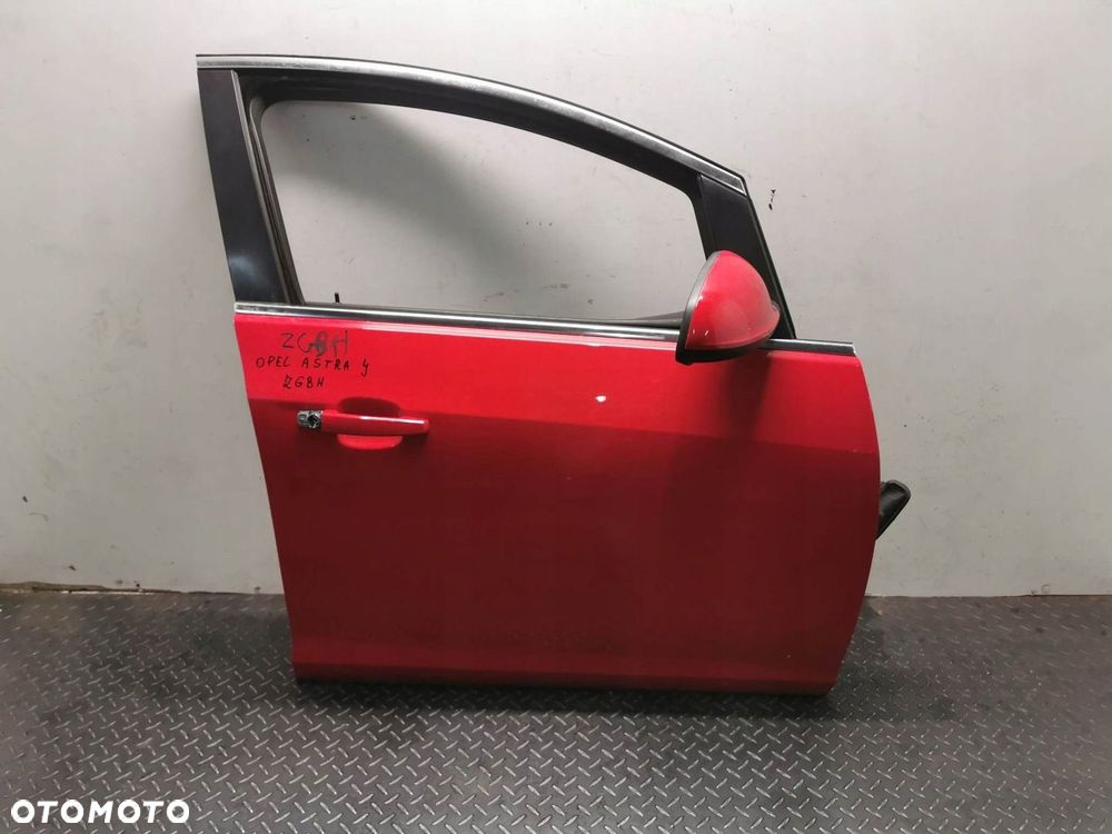DRZWI PRAWY PRZÓD OPEL ASTRA J KOD LAKIERU ZGBH - 1