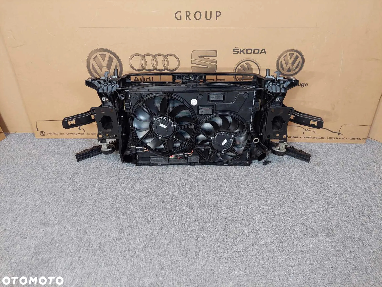 VW ARTEON R Model Lift 2021-2024 Kompletny przod Maska Zderzak Pas Lampy Blotniki - 23