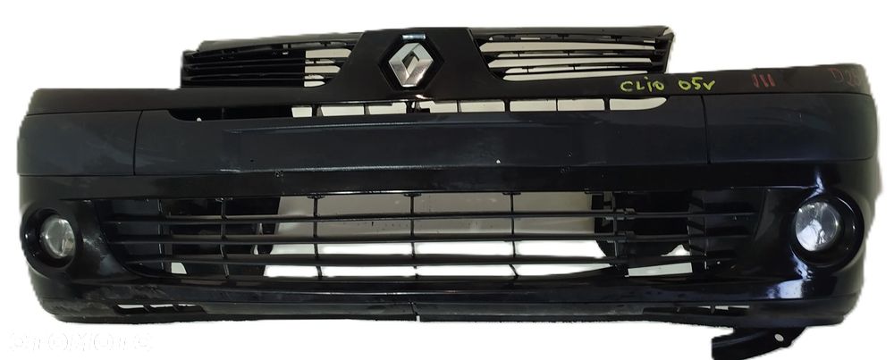 Zderzak Przedni Grill Renault Clio III 05-09 - 1