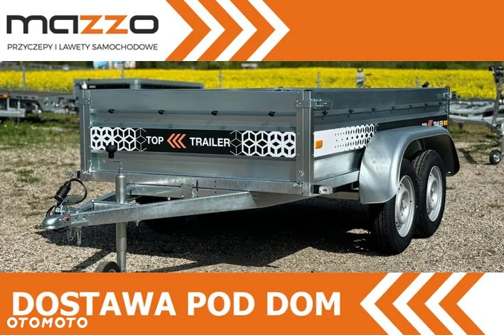 MAZZO TOP TRAILER TT25/2 Max Dostawa przyczepa SPAWANA 2-osiowa 251x135x45cm DMC750kg - 1