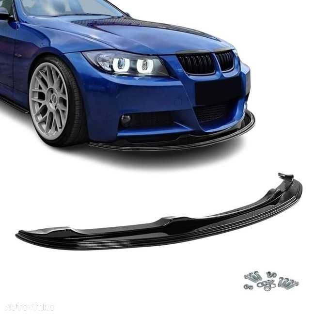 Prelungire Lip Bara Fata Ranforsat Ultra rezistent BMW E90 E91 NFL (2005-2008), Pachet M - 1