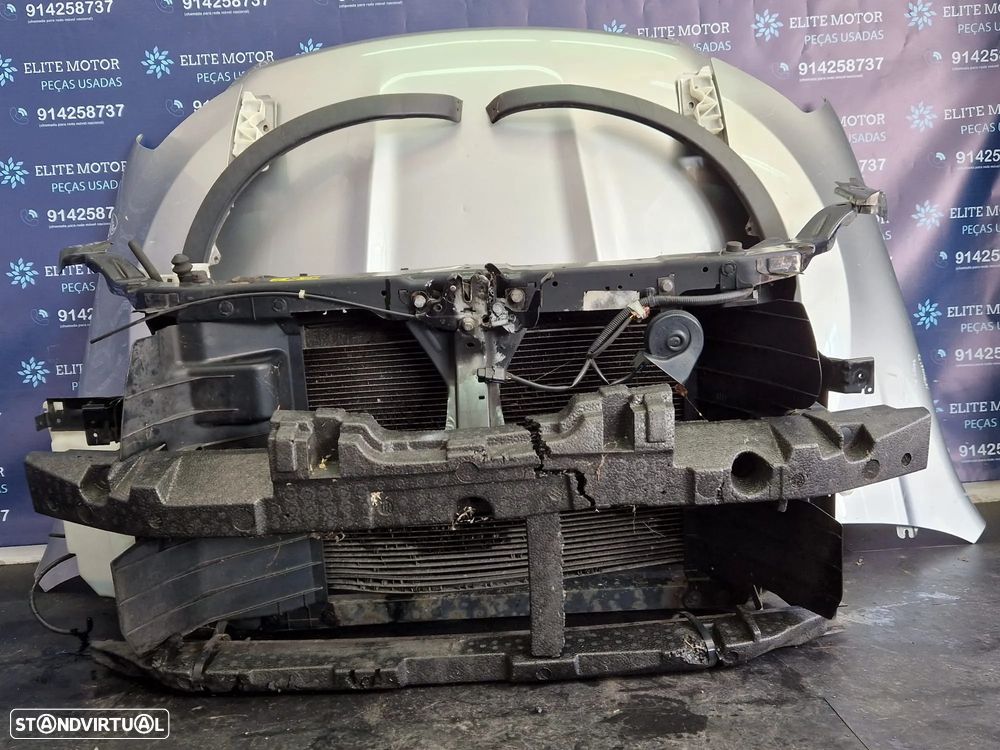 Frente completa usada NISSAN QASHQAI J10 1.6 capot parachoques guardalamas oticas radiadores - 6