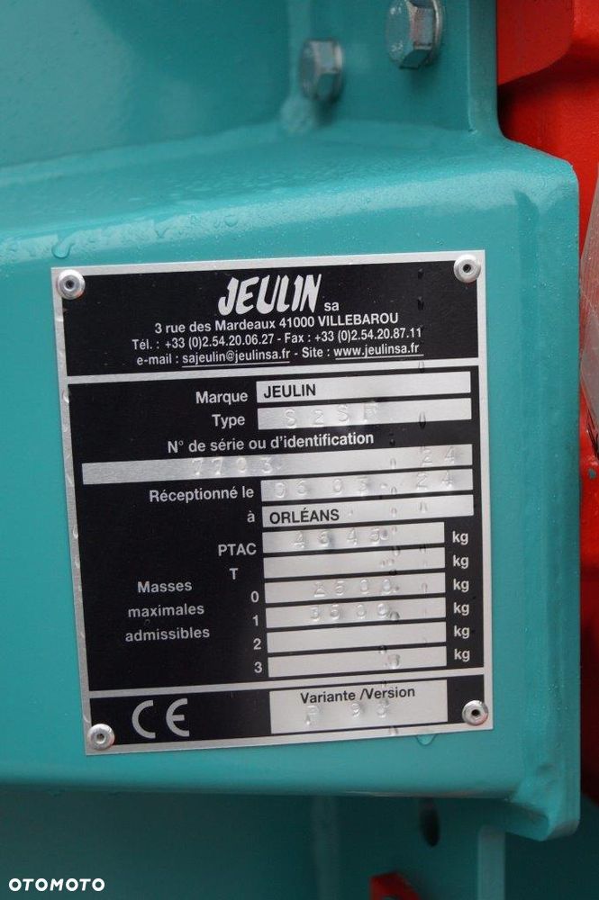 Inny Ścielaraka do słomy Jeulin SIRIUS 90 - 10