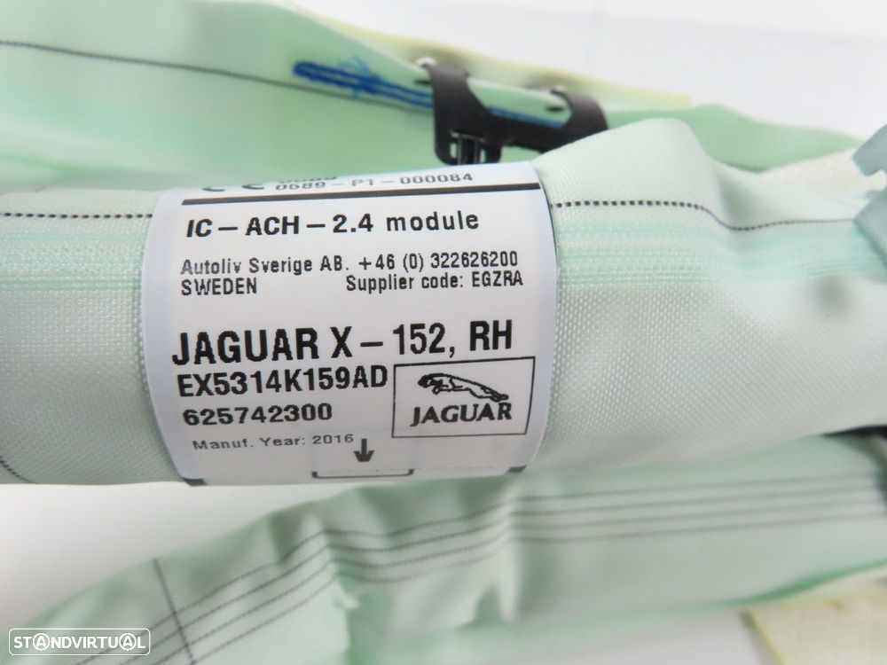 Airbag Cortina Direito Usado / Original JAGUAR F-TYPE Coupe (X152) 625742300 / E... - 2