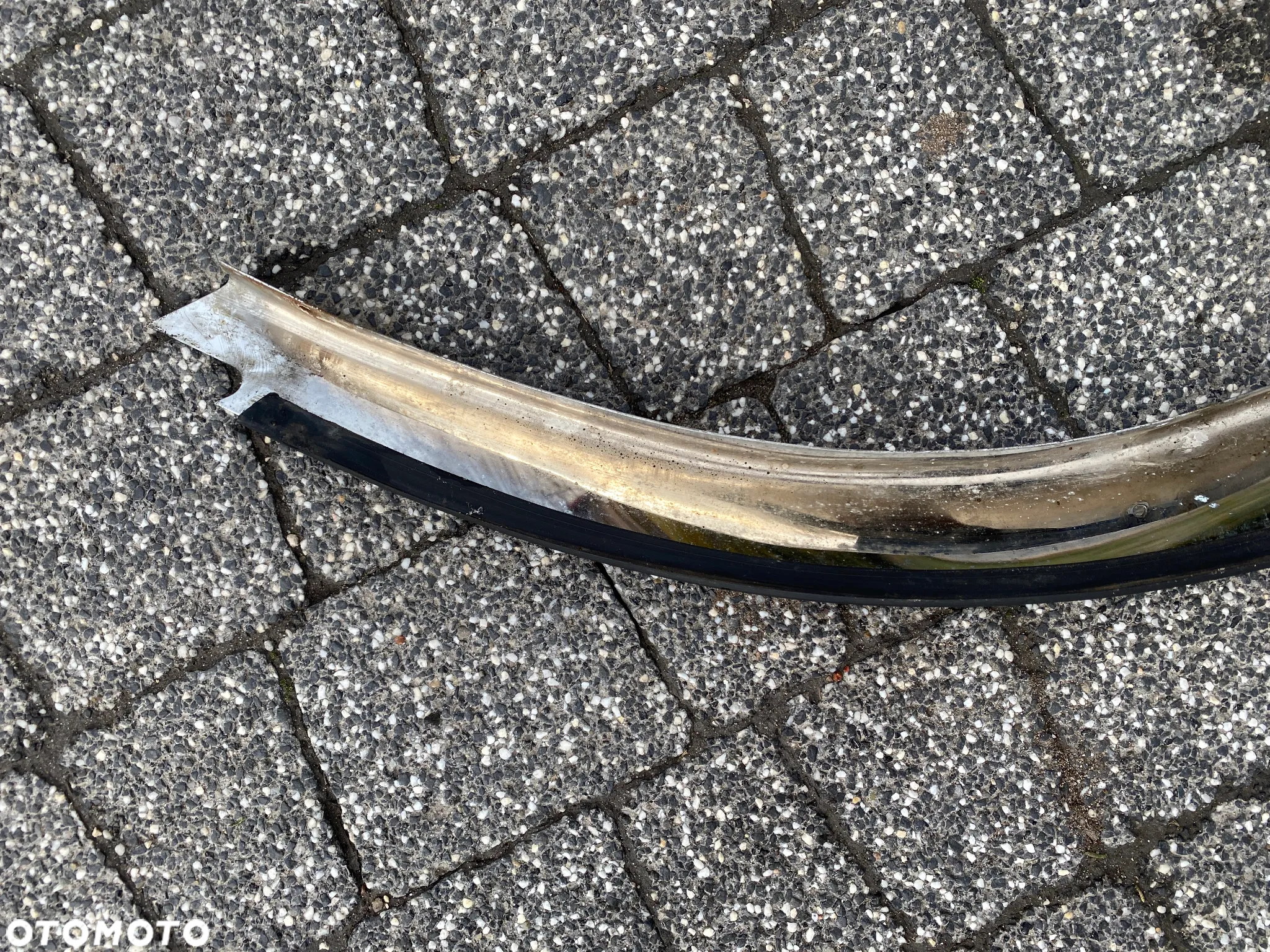 NADKOLE CHROM LEWE PRAWE TYŁ PRZÓD CHROM MERCEDES W107 R107 C107 SLC - 36