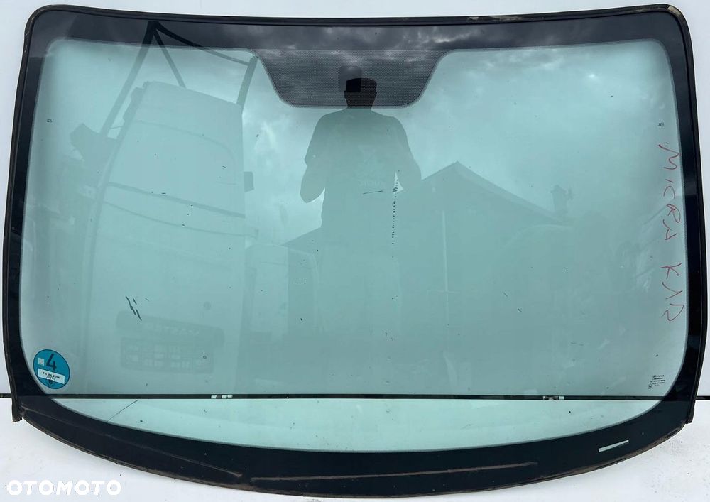 nissan micra k12 szyba czołowa przód przednia - 1
