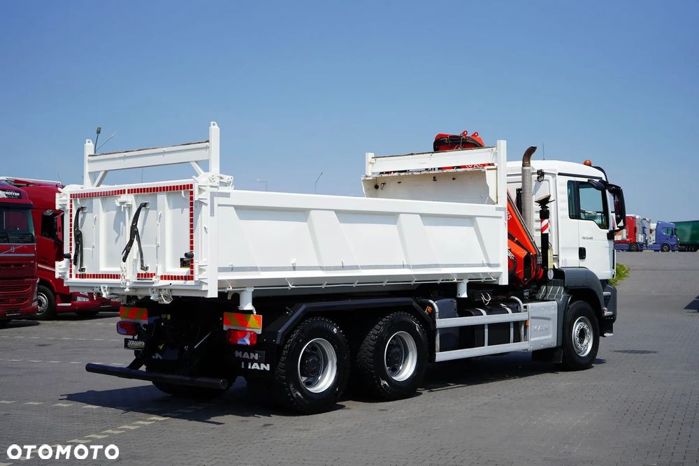 MAN / TGS / 33.420 / E 6 / WYWROTKA + HDS / FASSI F 175 / 6 X 4 / HYDROBURTA - 5