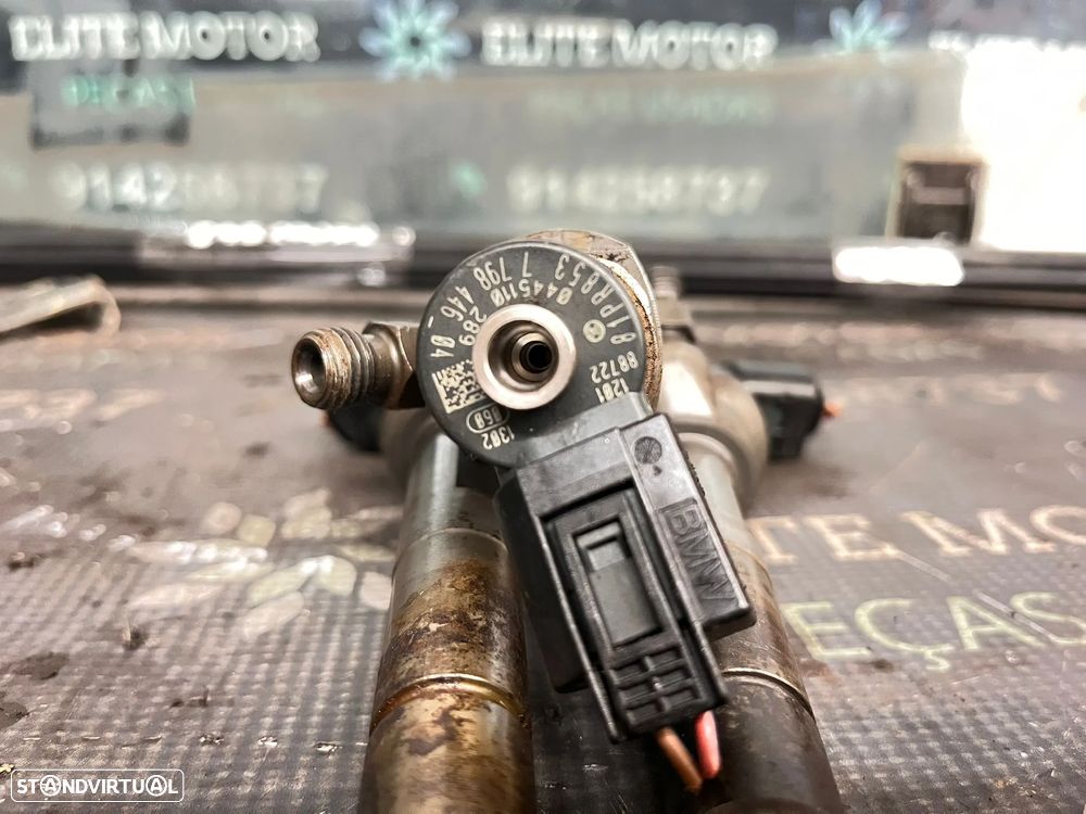 Injetores usados BMW 118D 318D 143CV N47 BOSCH 0445110289 779844603 - 1