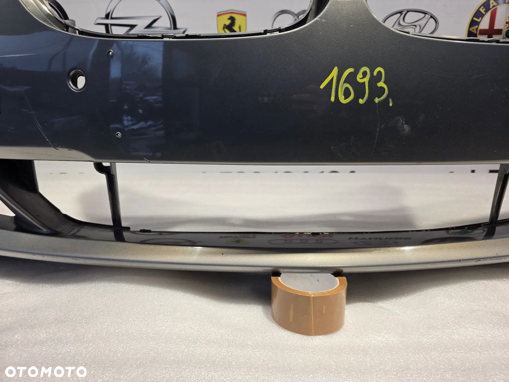 BMW E63 LIFT 06-10 ZDERZAK PRZEDNI PRZÓD NA SPRYSKI + 4xPDC , NR 51117184689 / 7184689 / 7203653-09 , NR AUKCJI NZ1693 - 11