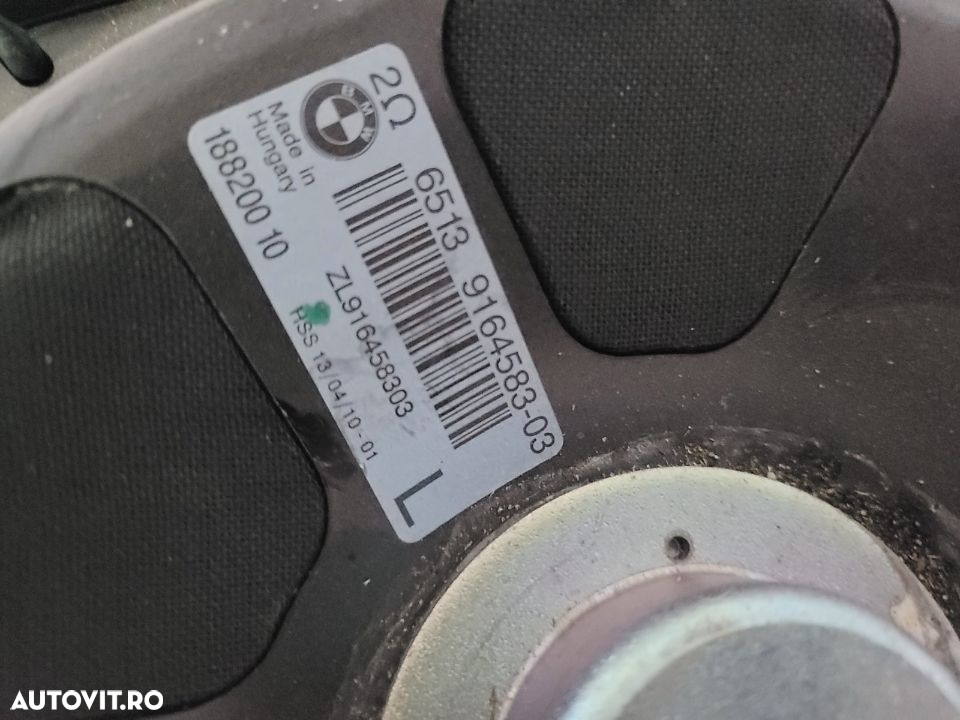 Boxa Difuzor Subwoofer Tub De Bass Stanga Fata Bmw Seria 5 GT F07 Dezmembrez Bmw F07 - 4