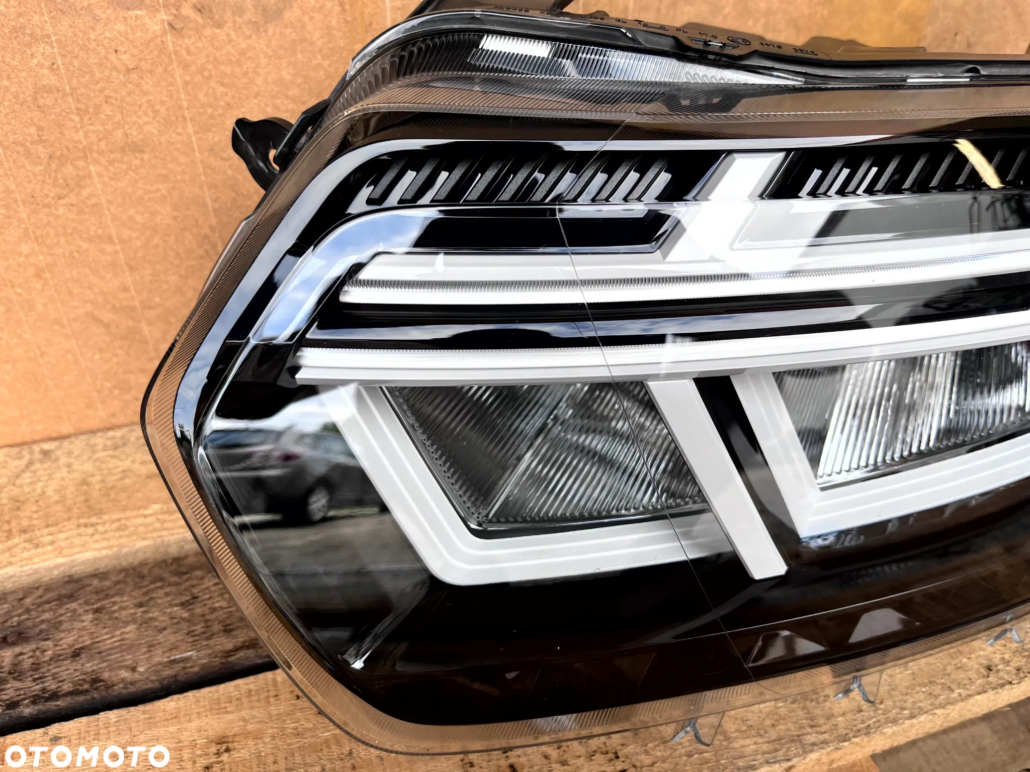 DACIA DUSTER II LIFT 2021-2024 LAMPA LEWY PRZÓD LEWA PRZEDNIA REFLEKTOR ŁADNY ORYGINAŁ 260602465R - 2