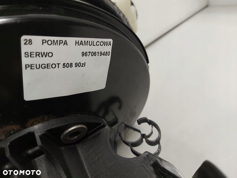 peugeot 508 i 1.6 hdi serwo pompa hamulcowa - 6