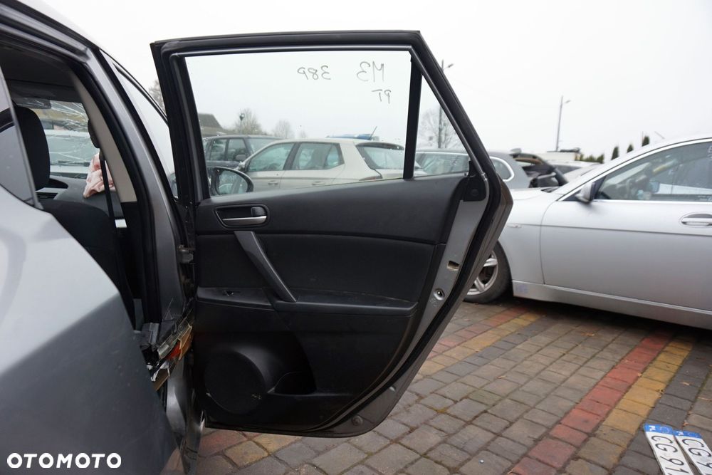 DRZWI TYLNE PRAWE 3 II BL 5D HB 38P  SREBRNY MAZDA 2009-2013 - 7