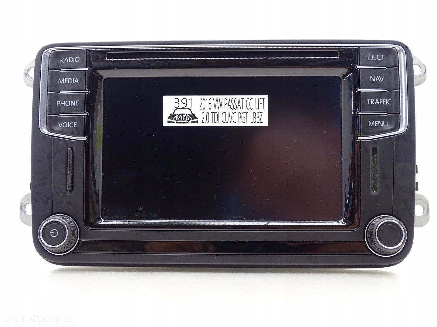 RADIO NAVI NAWIGACJA MMI DISCOVER MIB MEDIA VW PASSAT CC LIFT 5C0035680C - 2