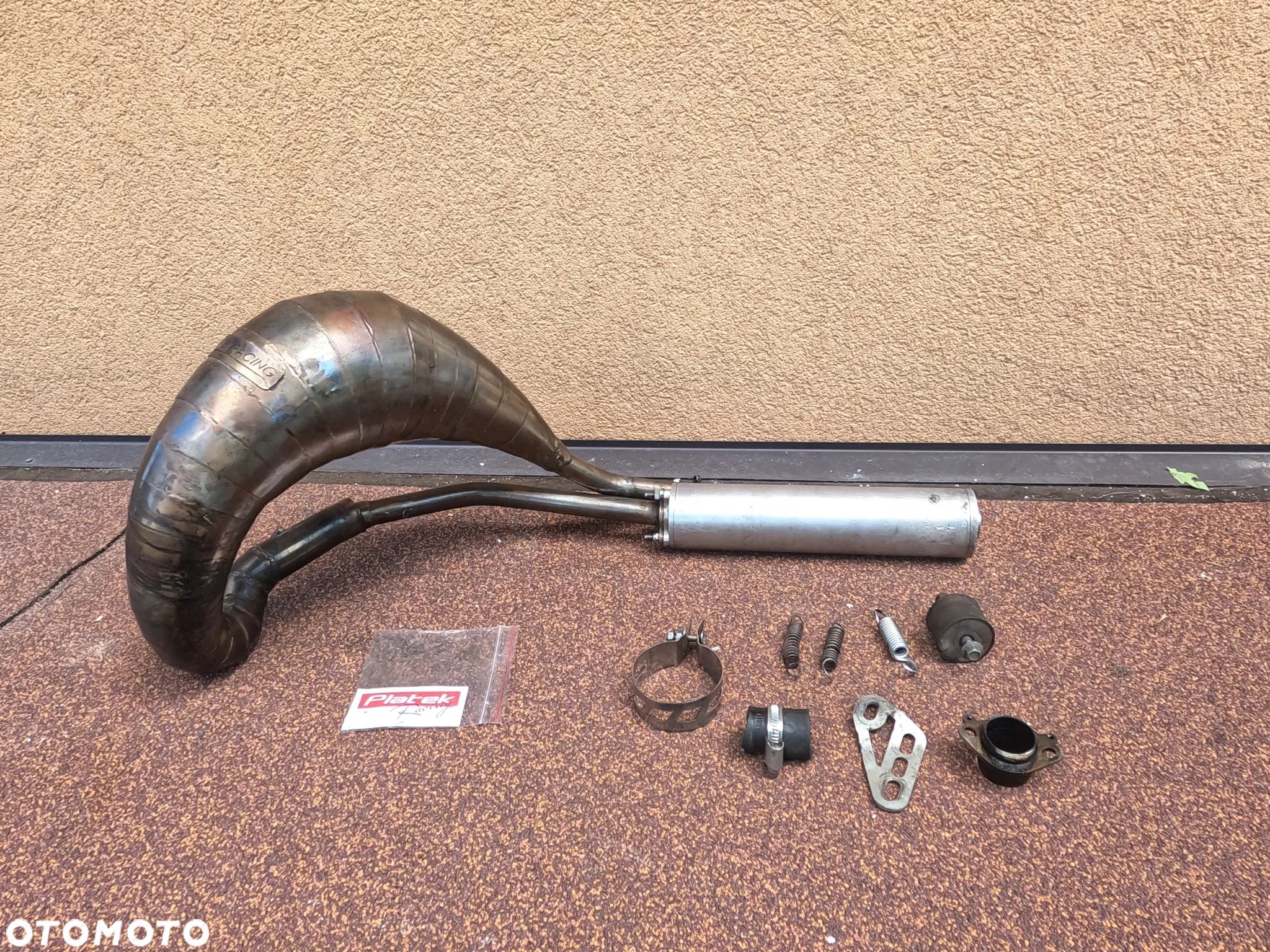 Wydech Platek Racing 85-100 Kompletny Zapłon mvt premium Tarcza 300mm z adapterem Gaźnik 30mm Stage 6 D50B0 D50B1 EBS EBE Am6 Derbi Senda Gilera Smt Aprilia Yamaha Rjeju Beta Sherco - 1